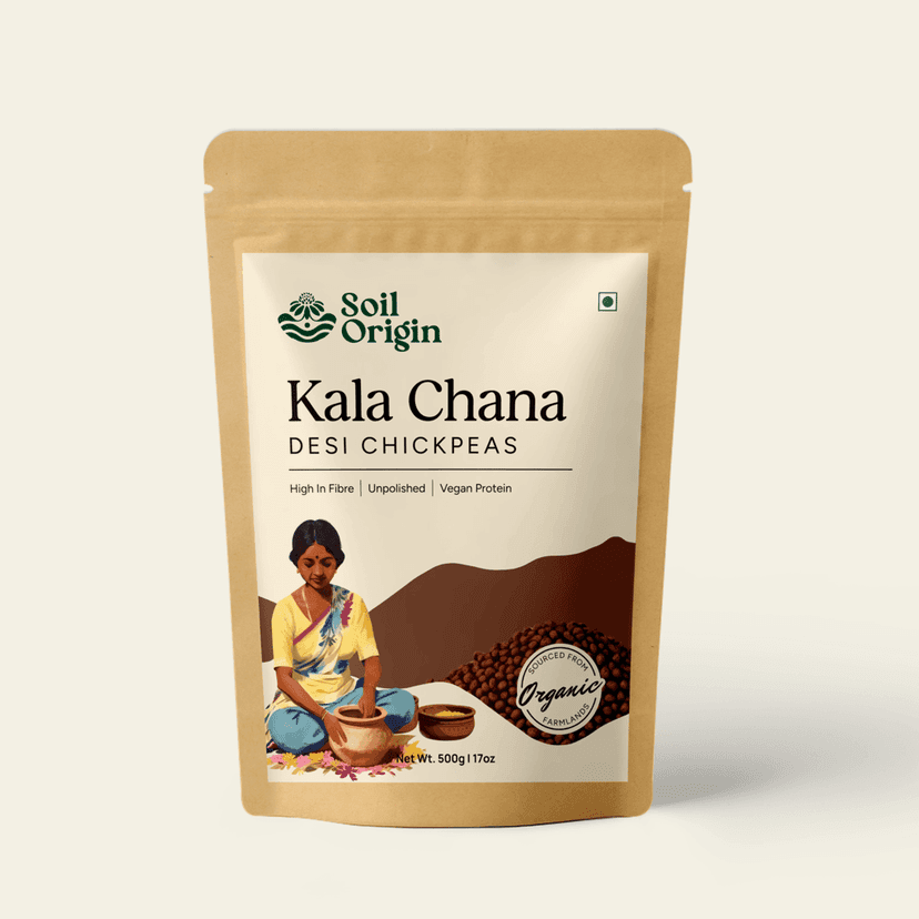 Black Chana (Desi Chana) - 500 Gm (pack of 2)