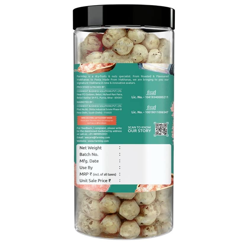 Farmley Himalayan Salted Makhana Roasted In Olive Oil (2 x 83 g) view 2