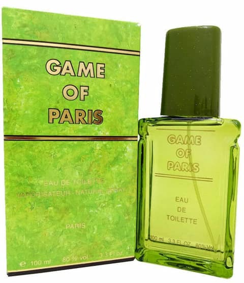 Game of Paris Men EDT 100ml/ 3.4fl Oz Perfume Spray For Unisex Fragrance
