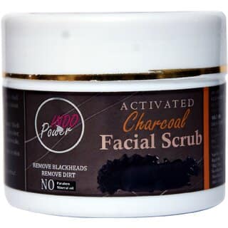 Indopower Add43 -activated Charcoal Facial Scrub 100g.