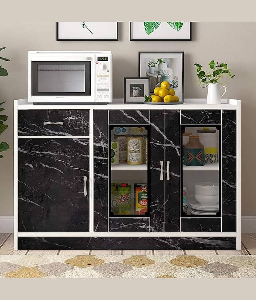Geeo Premium Black Marble Design Wallpaper 60cm x 2m (Pack of 1) view 2
