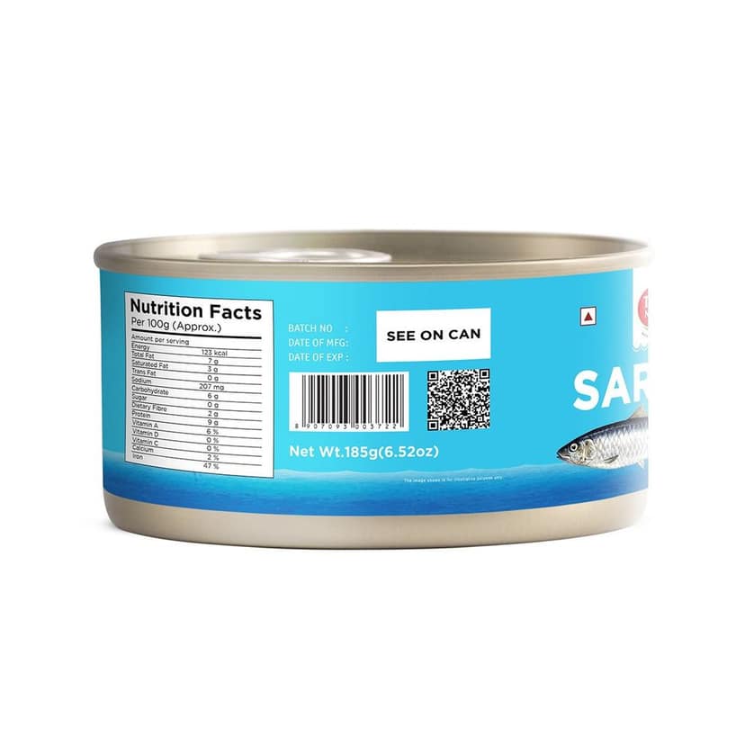 Sardine in Oil 185g view 2