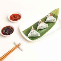Spinach & Waterchestnut Dimsum