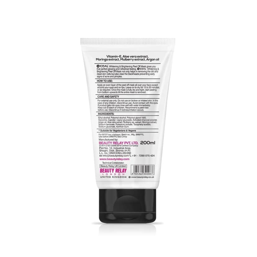 Activated Charcoal Peel Off Mask - 200g view 2