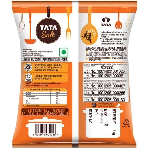 Tata Namak 1 Kg view 2