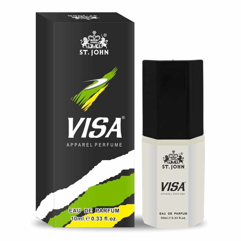 St.John VISA Eau de Perfume for Men 10ml (Pack of 12)