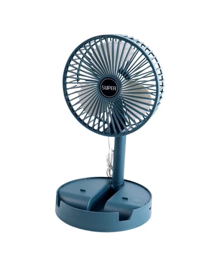 DHRUVINSRI Portable Humidifying Air Cooling Fan Display Mist Function High Speed Air Circulation Mini Cooler + Handle for Home Office Desk Personal use 1 Pc