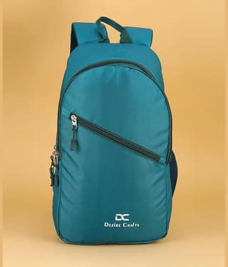 Dezire Crafts 15 Ltrs Polyester Backpack *For Men & Women ( Green )