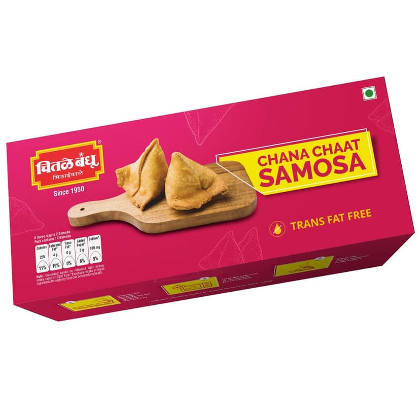 Chana Chaat Samosa, 200 gm