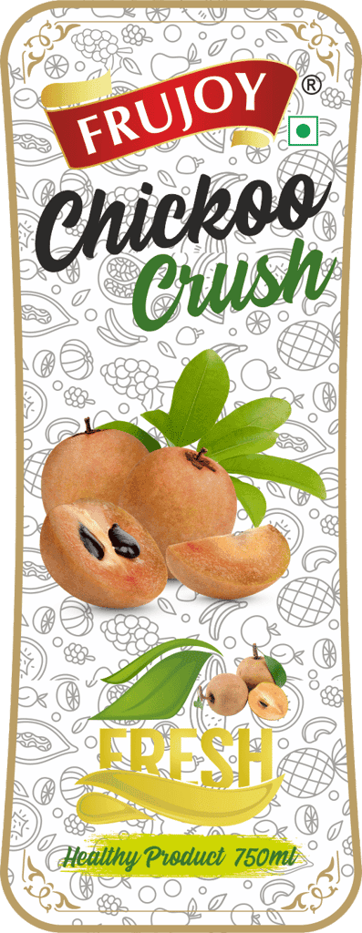 Frujoy Chickoo Crush 750ml | For Fruit Mocktail | Cocktail | Cake | Baking Essentials | Juices | Beverages view 2