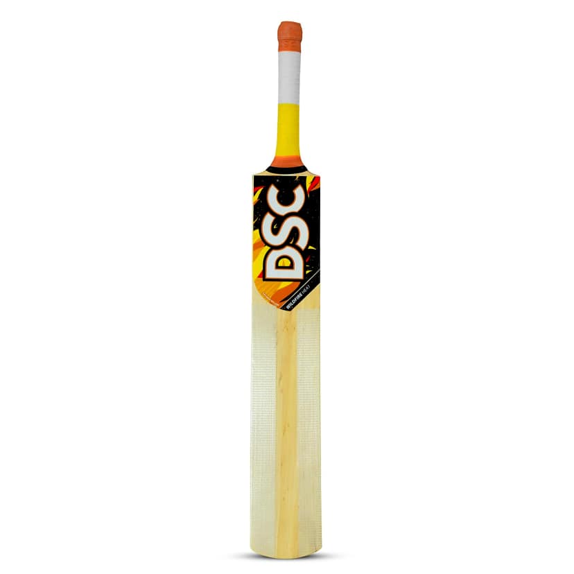 DSC WILDFIRE HEAT KASHMIR WILLOW CRICKET TENNIS BAT: High-Performance Bat for Optimal Performance in Tennis Ball Cricket (Size - FS) by Total Sporting And Fitness Solutions Pvt Ltd view 2