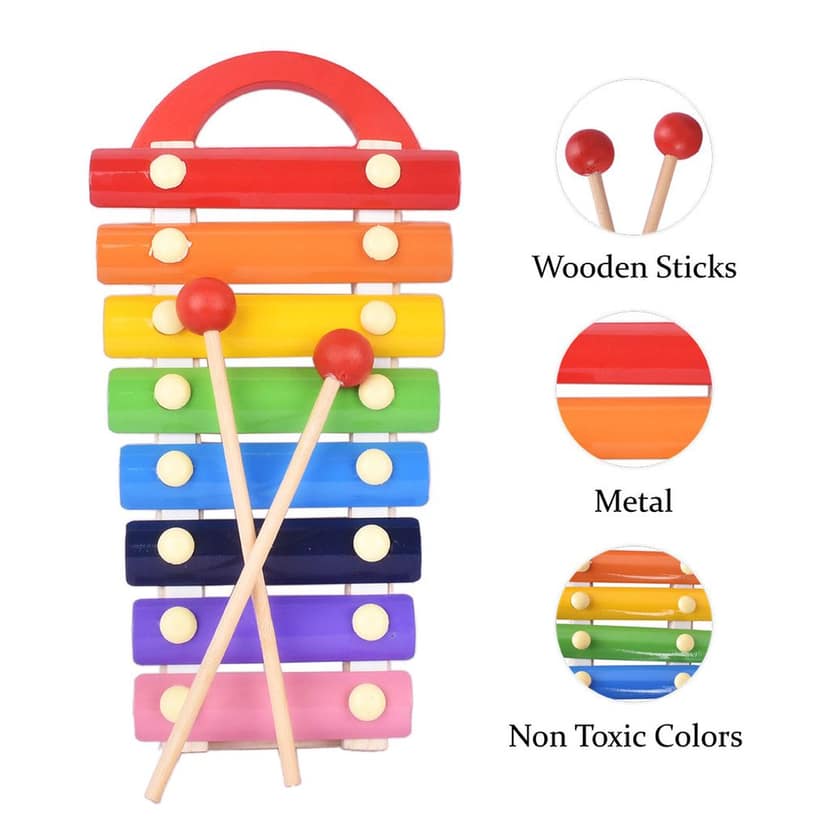 Montessori Xylophone Toys | Musical Toys for Kids| Xylophone Toys | Wooden Xylophone | Xylophone For Sale | Kids Xylophone Toys | Xylophone Instrument Toy view 2