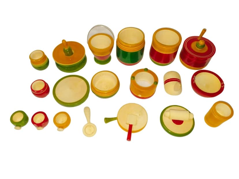 Etikoppaka Wooden Show Piece Set view 2