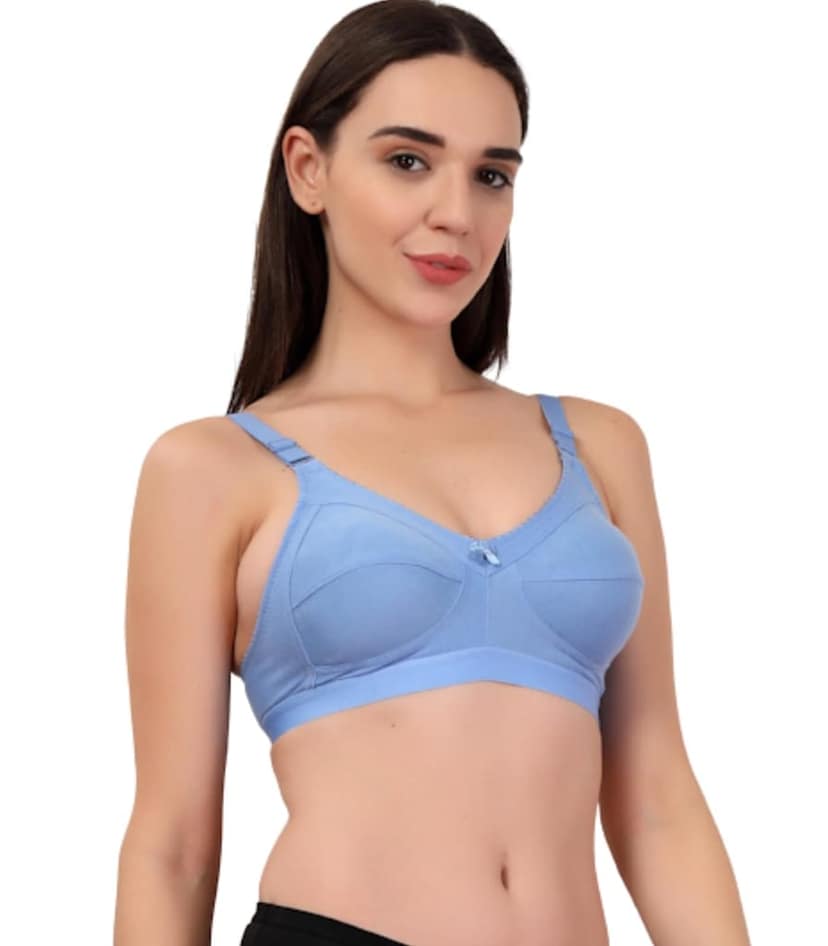 ADORNSTAR Women's Cotton Non-Padded Full Coverage Bra