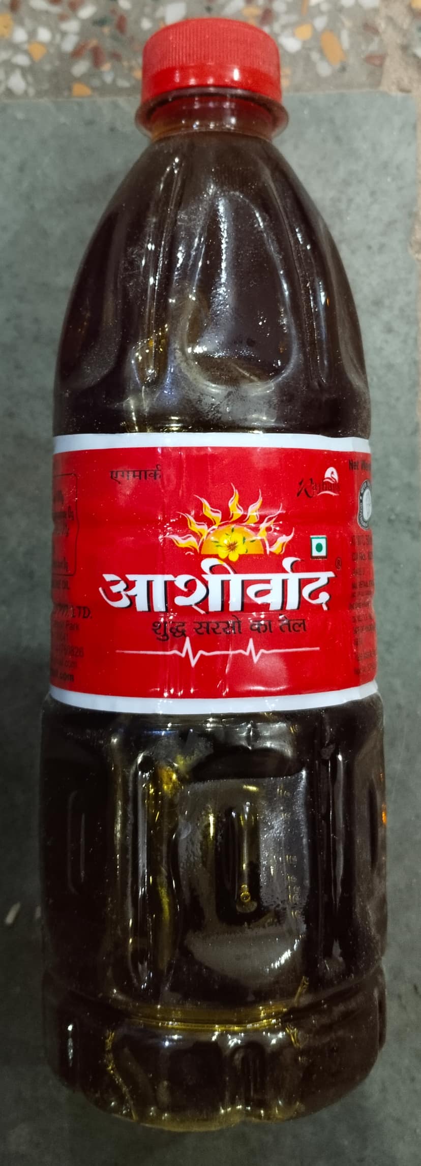Aashirwad pure mustard oil 500 ml