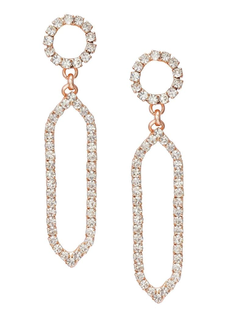 Morison Golden Spiral Earrings Twists of Glamour view 2