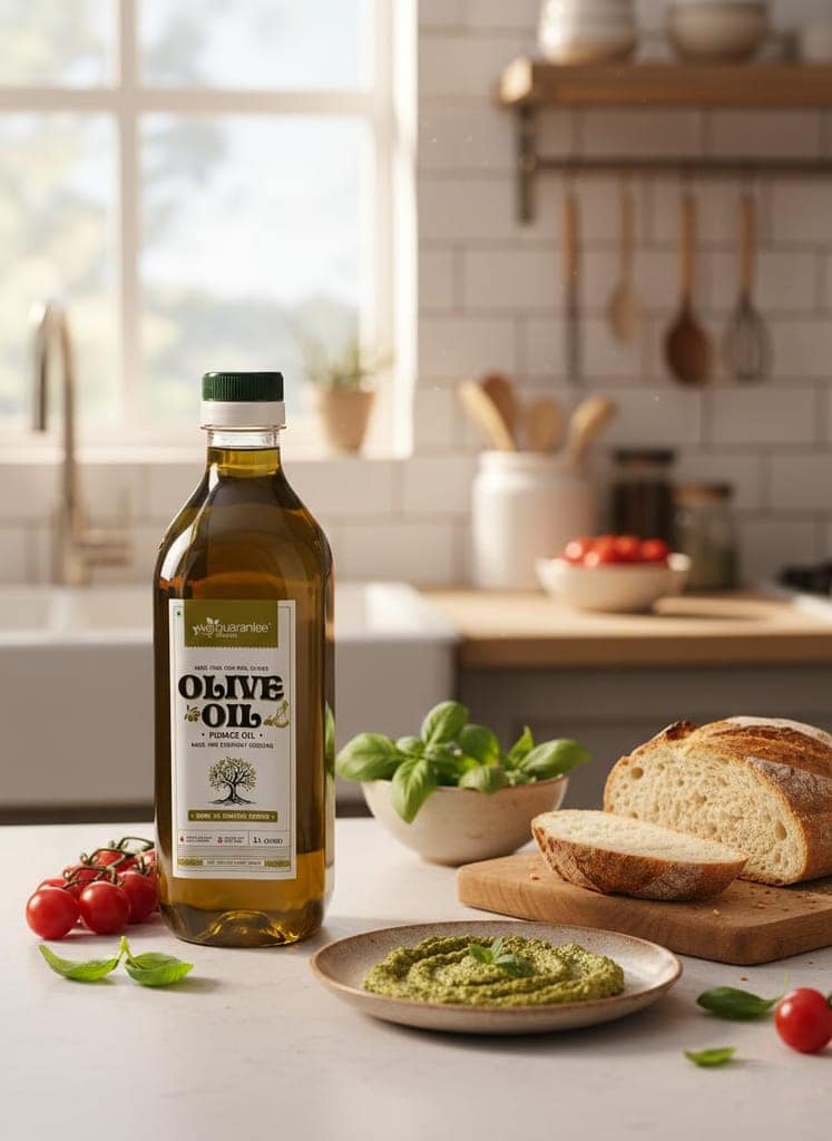Weguarantee Naturals Pomace Olive Oil 1L | Healthy Everyday Cooking Oil | Low Saturated Fat, Rich in MUFA | Imported from Spain view 2