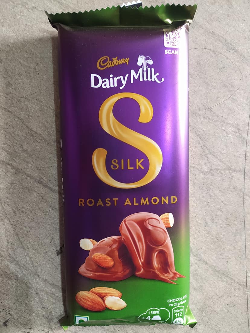 cadbury Dairy milk, Silk Roast almond