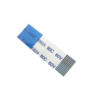 14 Pin 0.5mm Pitch 25mm Reverse Side Connection FFC Ribbon Flexible Flat Cable