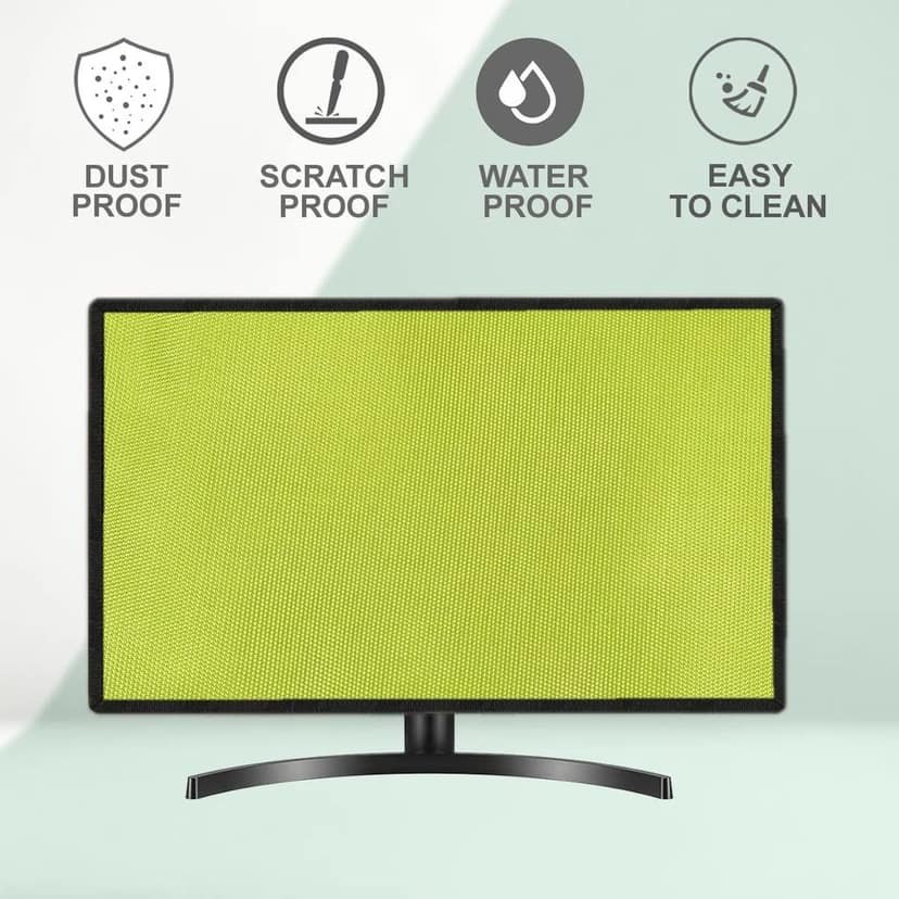 PalaP Super Premium Dust Proof Monitor Cover for ACER 31.5 inches Monitor (Green) view 2