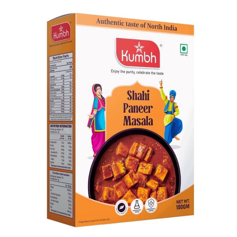Kumbh Shahi Paneer Masala 100 Gm view 2