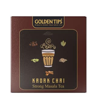 Golden Tips Assam Kadak Chai, Spicy Masala Tea Blend (500 gram)