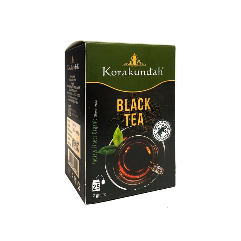 KORAKUNDAH Organic Black Tea (25 Dip Bags) view 2