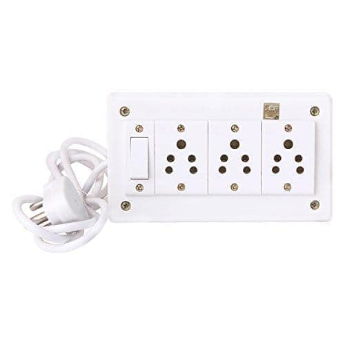 INDRICO Spike Buster Fitted with 3 Anchor Sockets (5 Amp) and 1 Anchor Switch with 2 metre Chord view 2