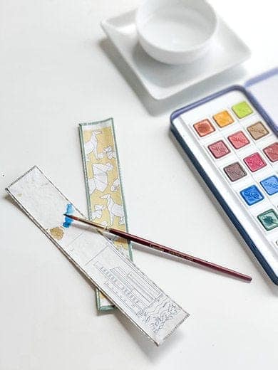 Coloring Bookmark view 2