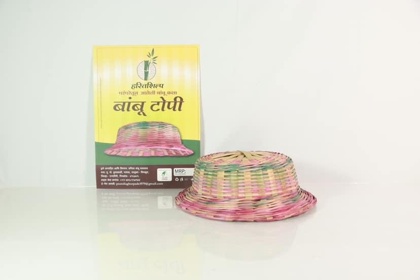 Traditional Bamboo Cap with Lightweight and Comfortable Design