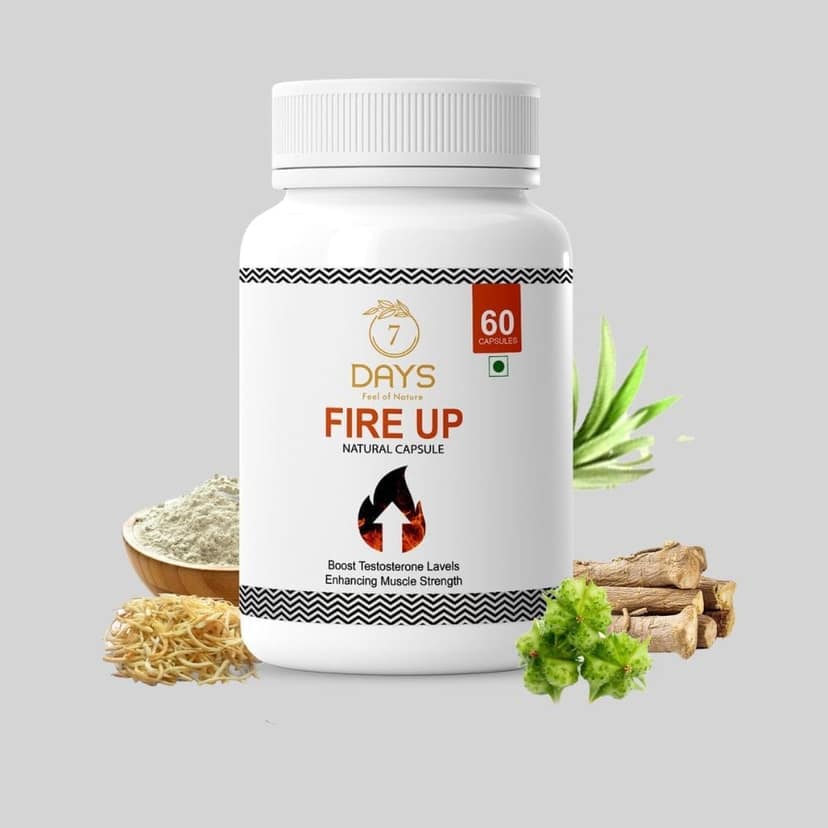 7 Days Organic Fire Up Capsule view 2