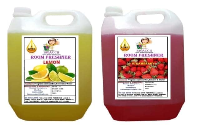Swacch Room Freshner (5 Litre) (Pack of 2) Lemon & Strawberry view 2
