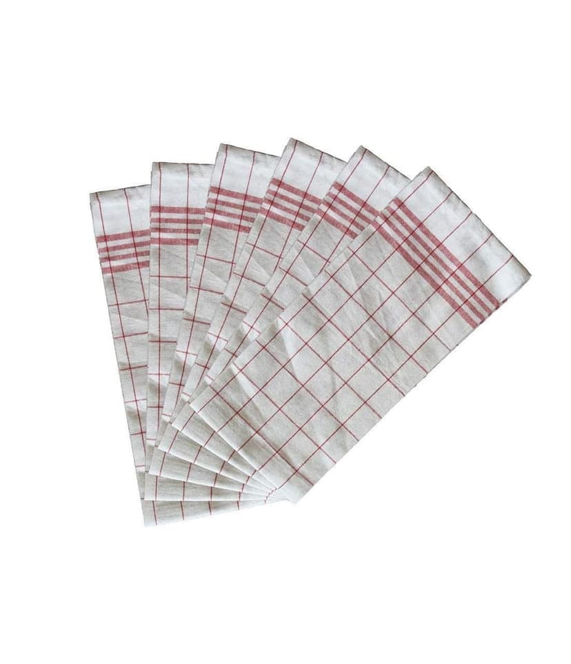 AIRWILL, 100% Cotton Kitchen Towels, Pack of 6 pcs
