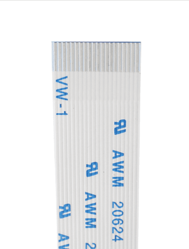 20 Pin 1mm Pitch 120mm Same Side Connection FFC Ribbon Flexible Flat Cable
