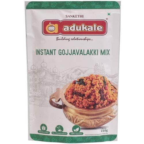 Sanketi Adukale Instant Gojjavalakki Mix, 250 G