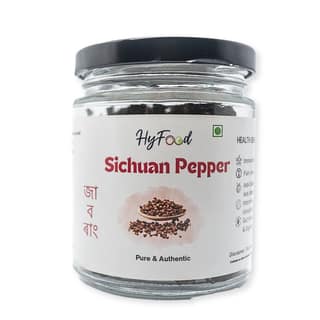 Hyfood Sichuan Pepper Whole (Timur Pepper) - 470 gm - One jar of whole spices