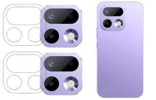 ISAAK Back Camera Lens Protector compatible for Realme 16 Pro 5G (Pack of 2)