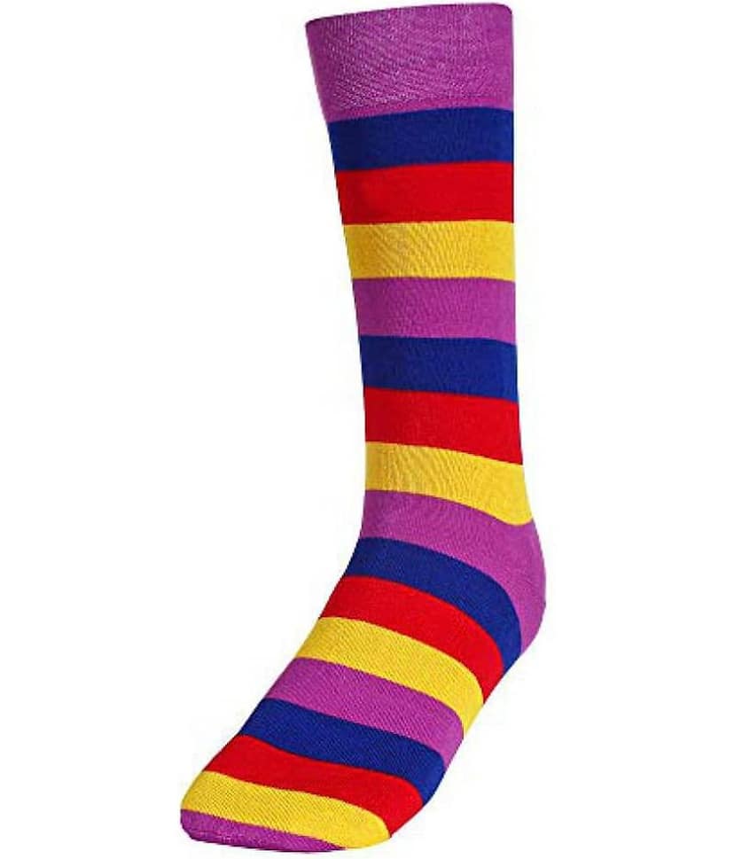 Creature - Cotton Men's Striped Multicolor Full Length Socks ( Pack of 3 ) view 2