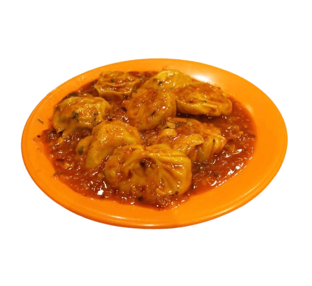 Chicken Momos Gravy Half