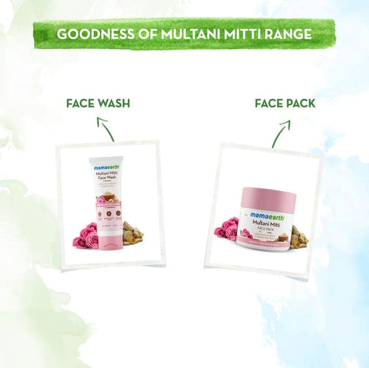 Mamaearth Multani Mitti Face Wash (100ml) view 2