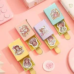 Popsicle Shaped Ice Cream Erasers Pack of 2