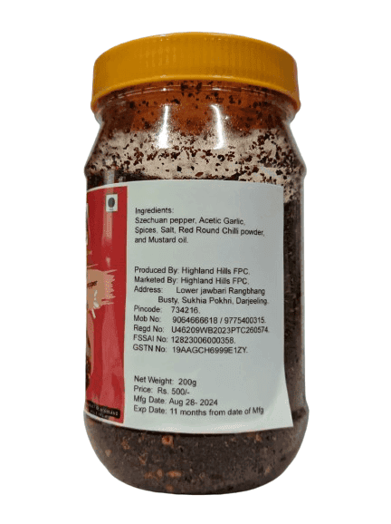 Szechuan Pepper view 2