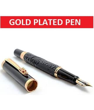 Hayman - Black Extra Fine Line Fountain Pen (Pack of 1)