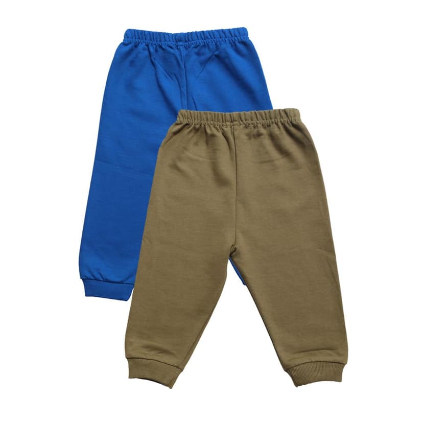 Unisex Kids Regular Fit, Diaper Friendly 100% Cotton Pajama (Pack of 2) view 2