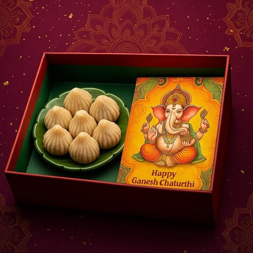 Ghasitaram Ganesha Chaturthi Delicious Sweets For Kaju Modak, 400 gm