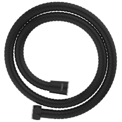 AC-MB-06 Flexible Shower Tube 1 Mtr. Stainless Steel (Matt Black) view 2