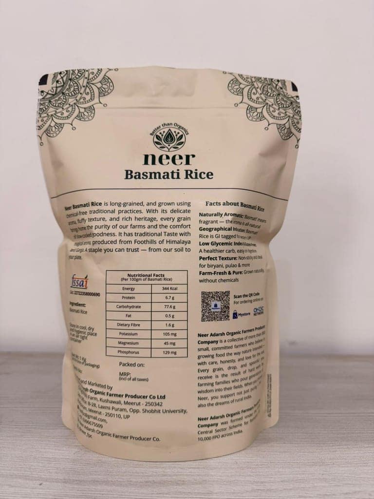 "NEER" Basmati Rice view 2