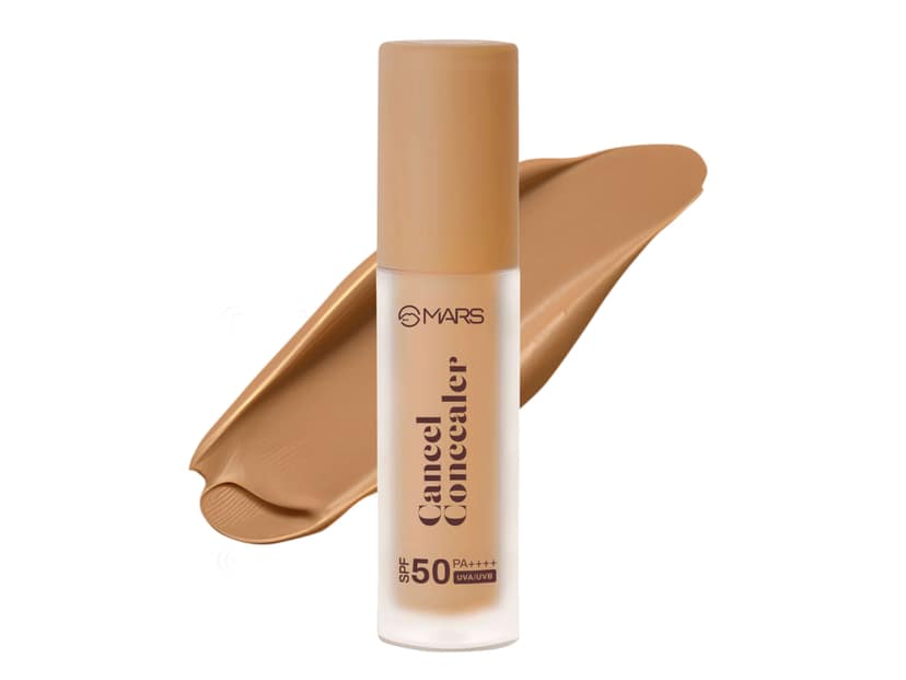 MARS SPF50 PA++++ Cancel Concealer with Radiant Finish 6 ml - Caramel Chram 07