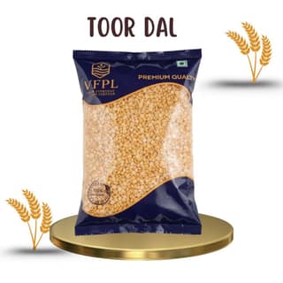 VFPL | Premium Toor Dal (500 gm) - Arhar Dal – 100% Natural | polished, Protein-Rich & Wholesome | arhar, pigeon pea, split pigeon pea, tuvar, tur, and red gram