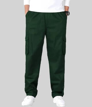Reoutlook Regular Flat Men's Cargos - Grey ( Pack of 1 )